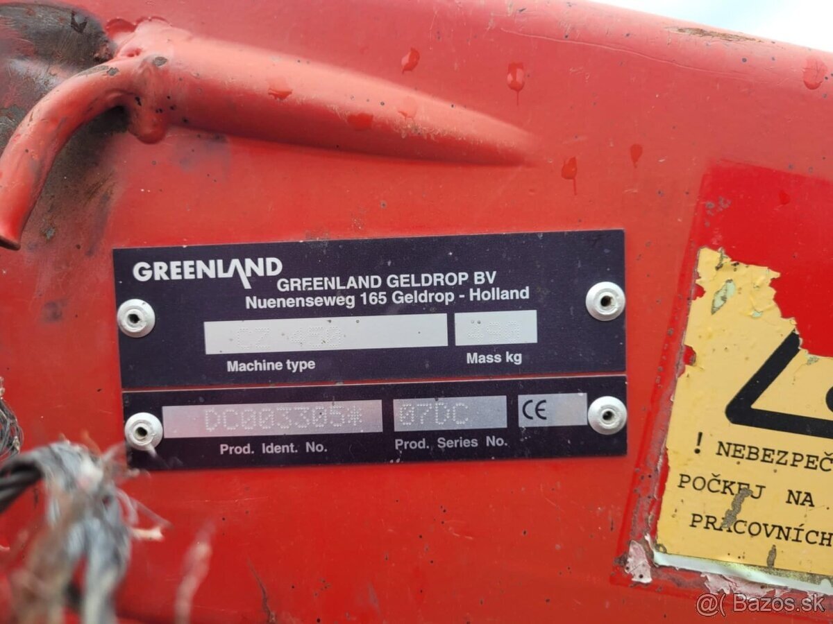 Predám zhrabovačku GREENLAND CZ 450 - 3