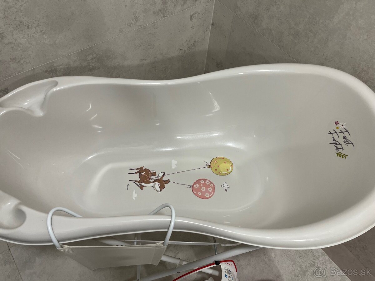 Vanička so stojanom, podložkou na kúpanie, nočník, podsedák - 3