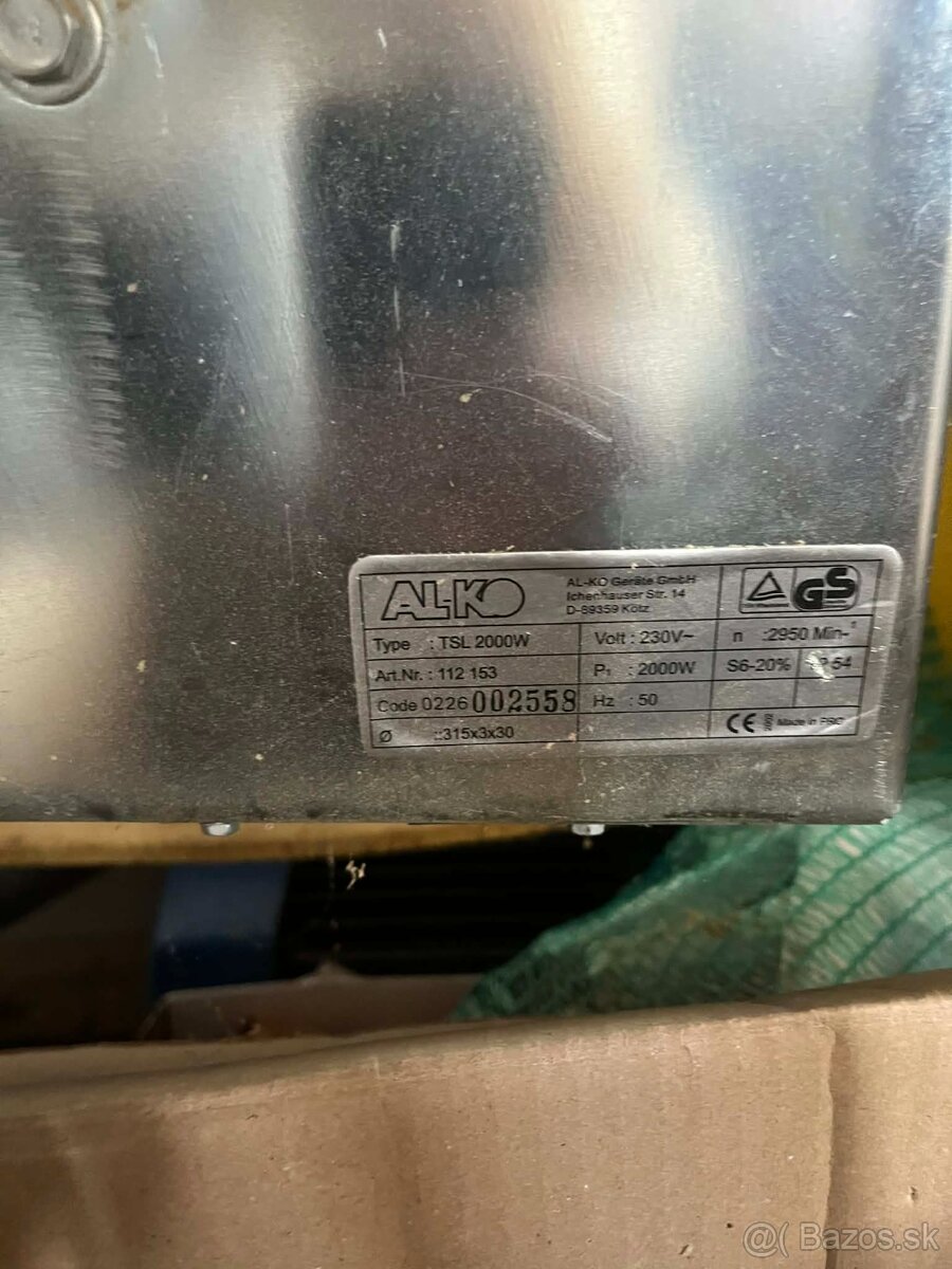 Predám Cirkulár AL-KO TSL 2000W - 3