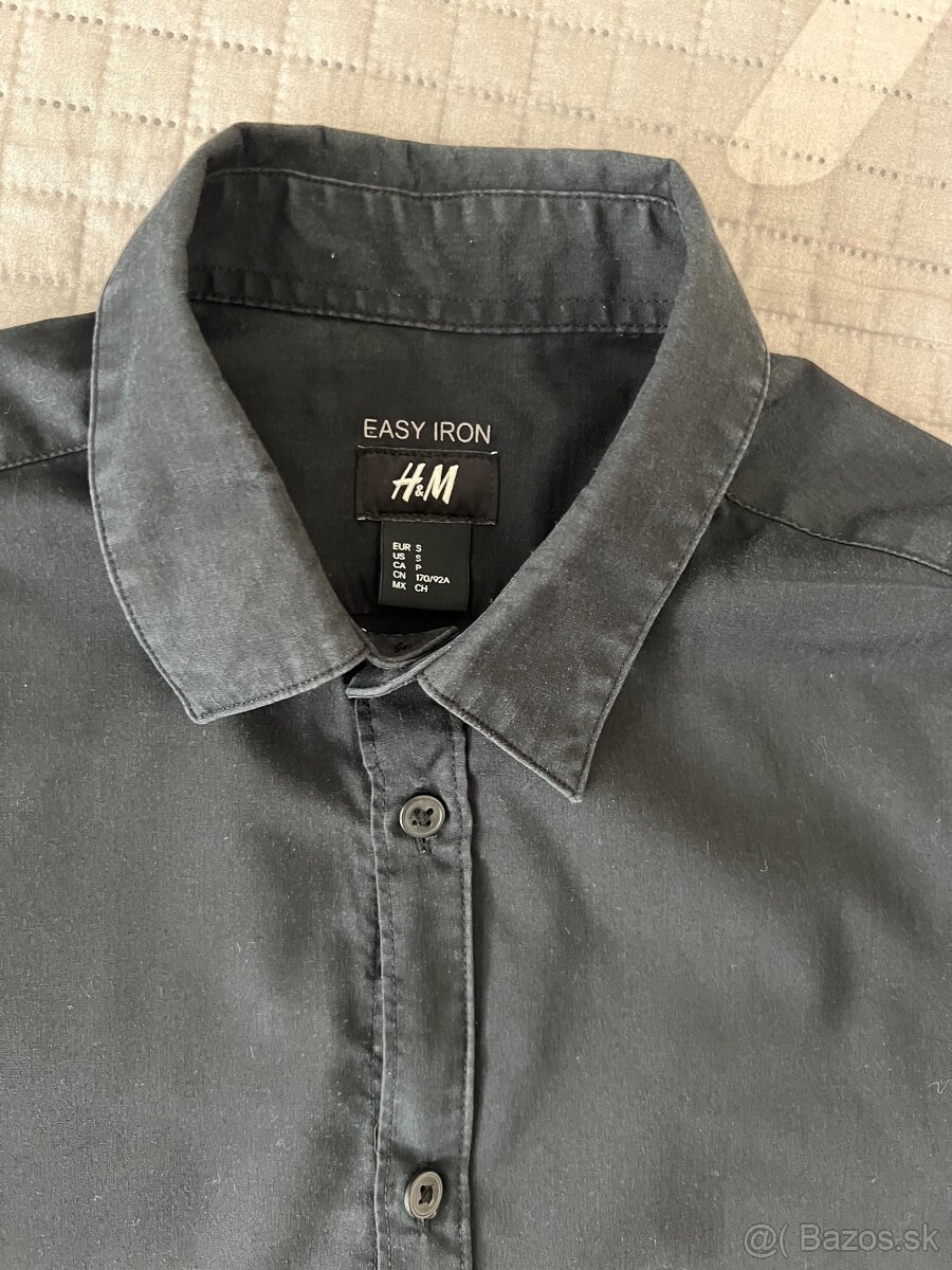 Košeľa EASY IRON H&M č. S - 3