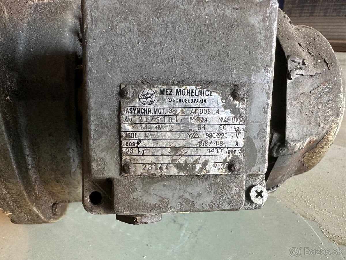 Elektromotor s prevodovkou - 3