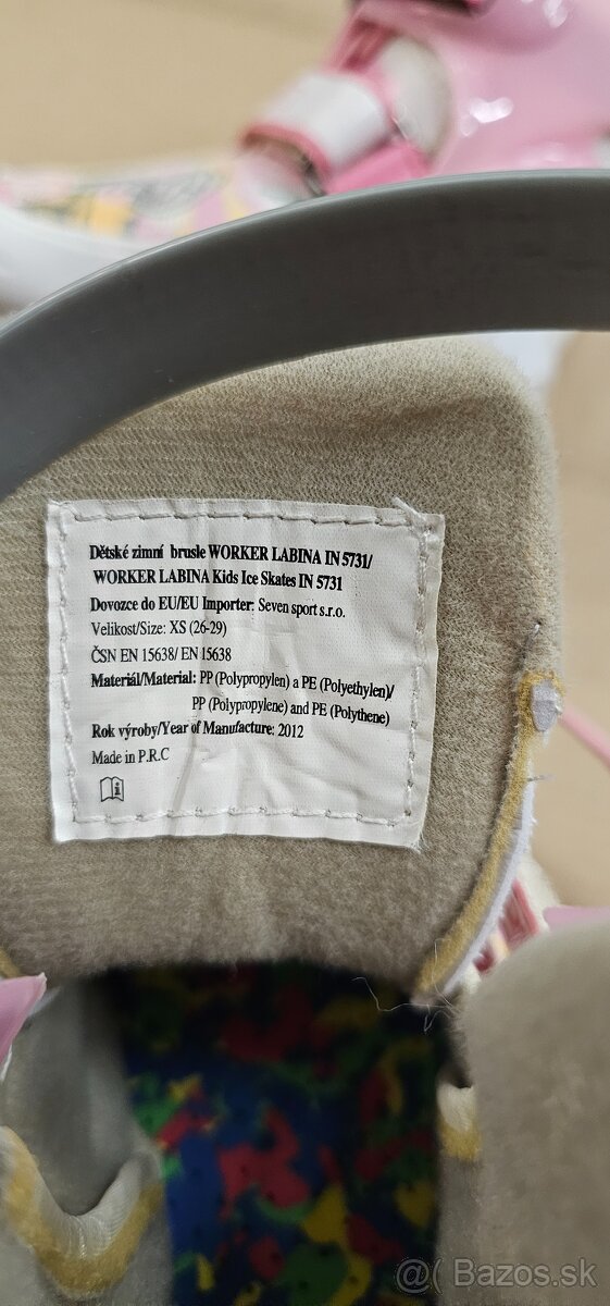 Detske ľadové korčule Worker 26-29 - 3