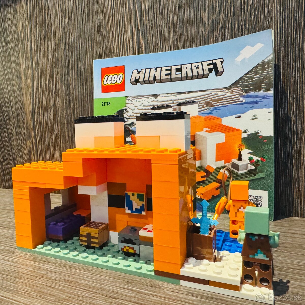 LEGO Minecraft 21178 – Líščí domček - 3