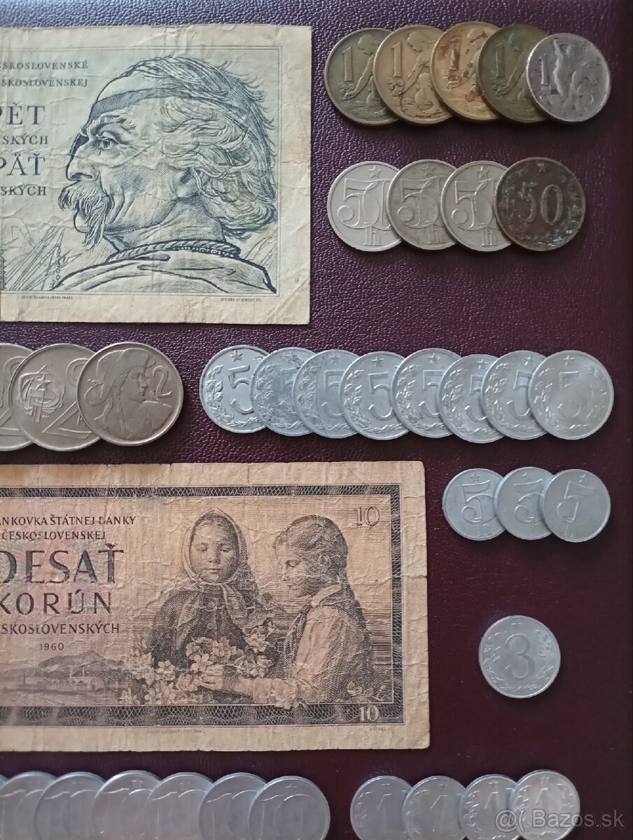 Bankovky a mince ČSSR - 3