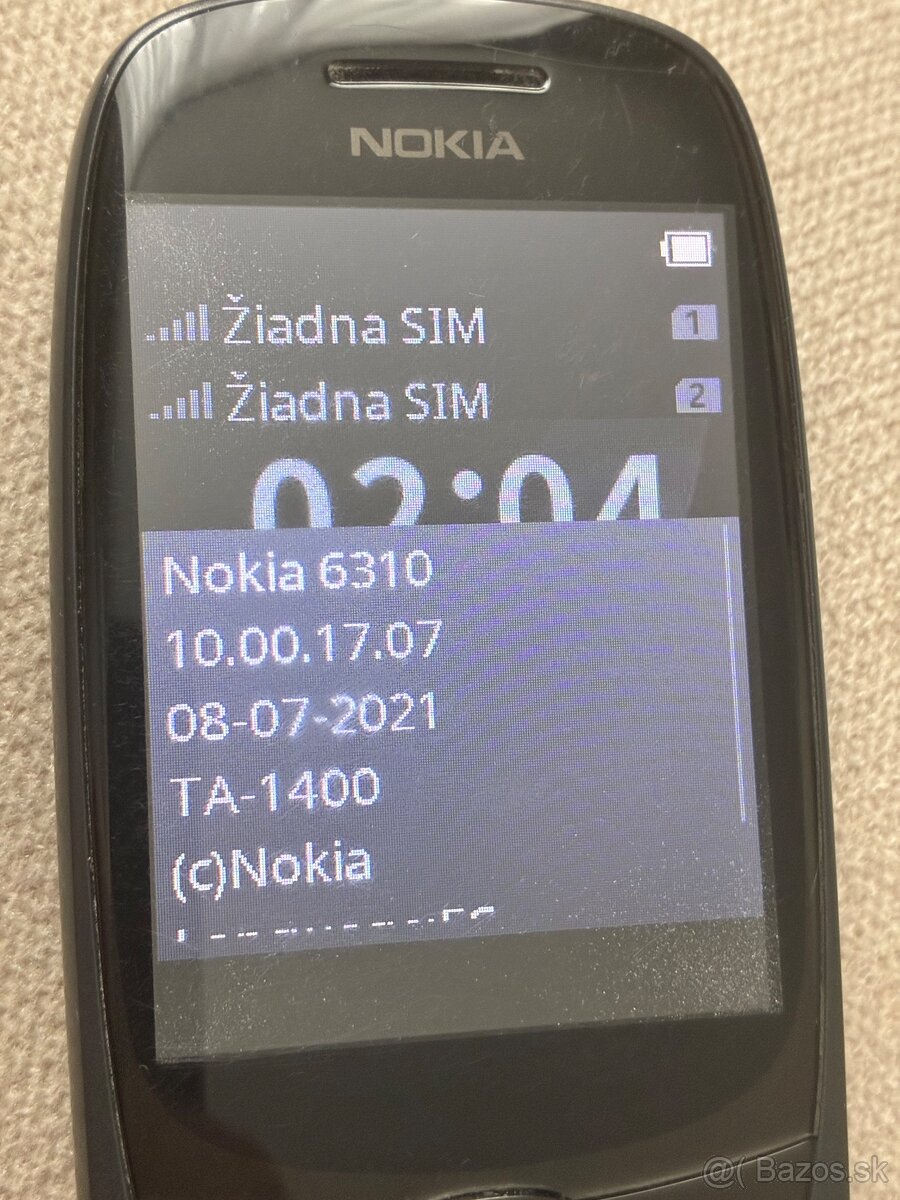 Predám Nokia 6300 black DualSim - 3
