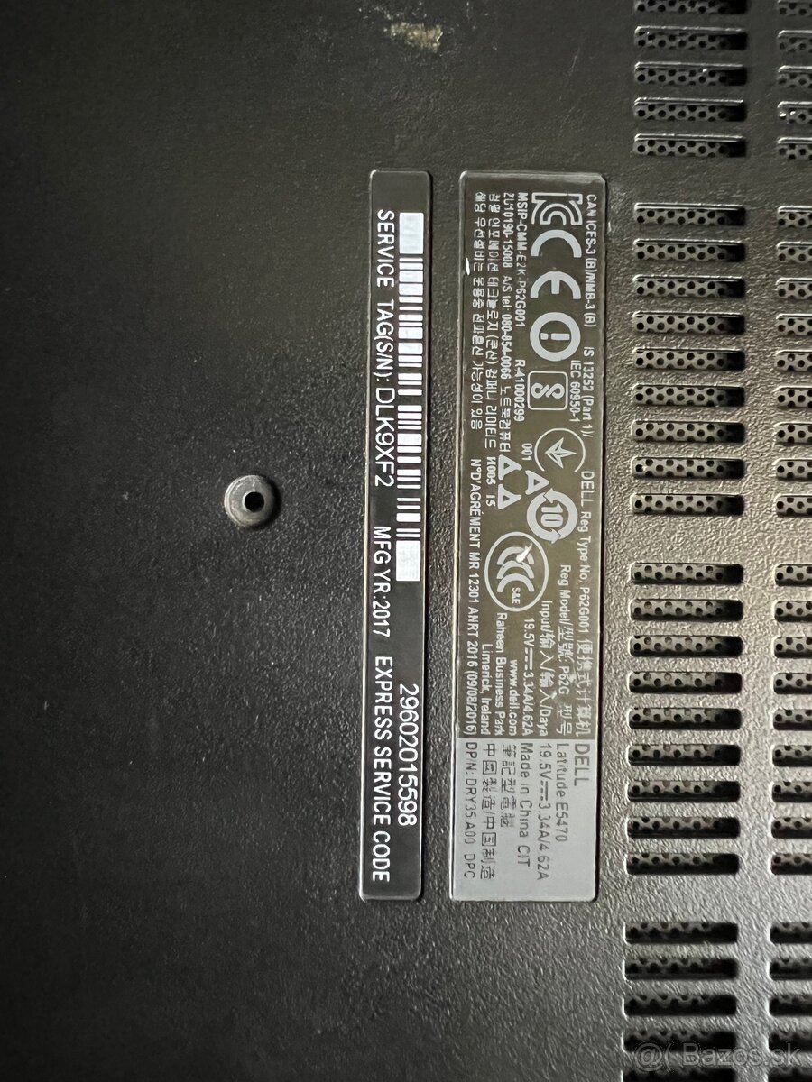 Notebook DELL Latitude E5470 - 3