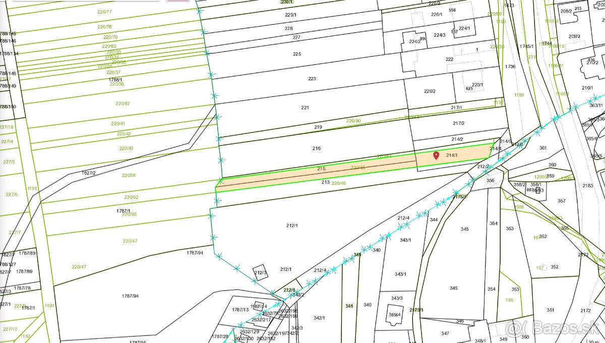 Na predaj, pozemok, Rosina, 1500m2 - 3