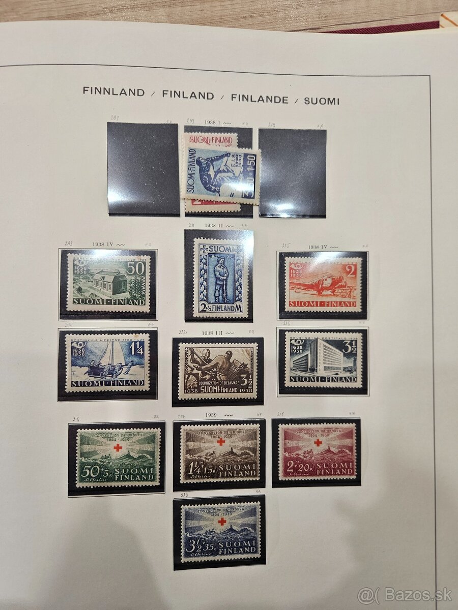 Finske postove znamky - 3