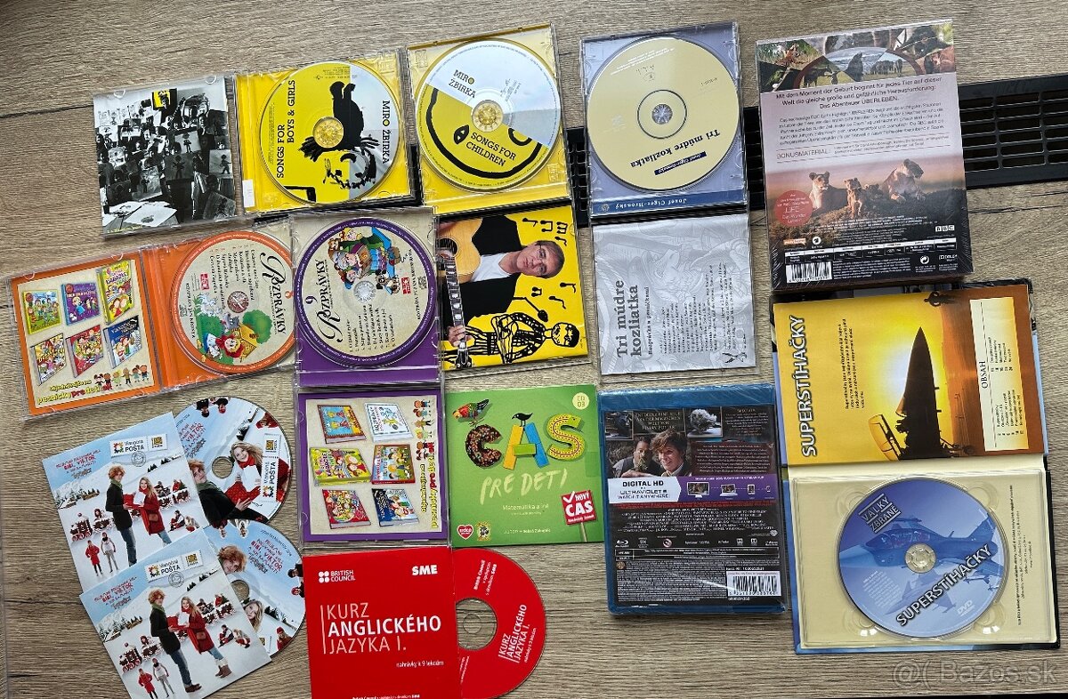 DVD a CD pre deti - 3