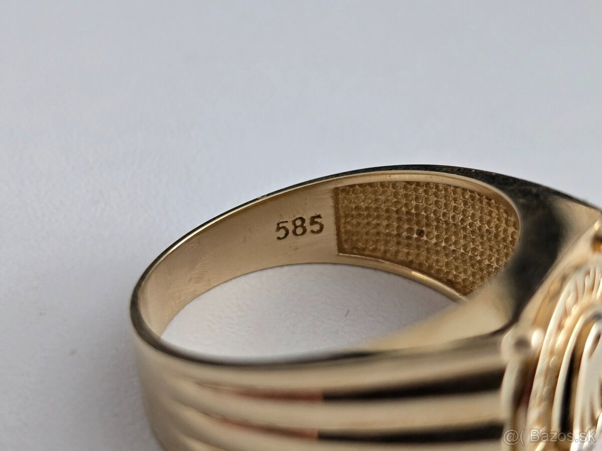 zlaty prsten Motiv ROLEX 550e - 3