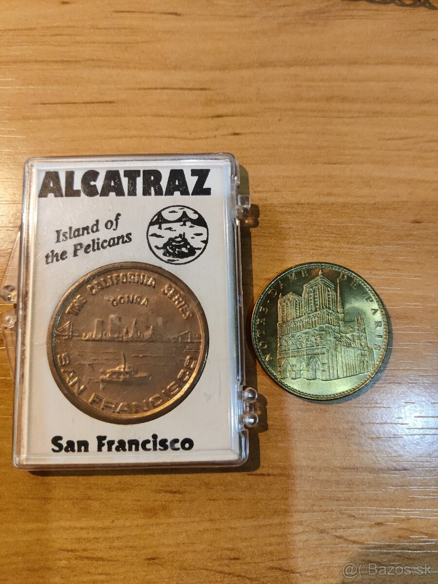 medaila k 50-tke, Alcatraz, Notre Dame - 3