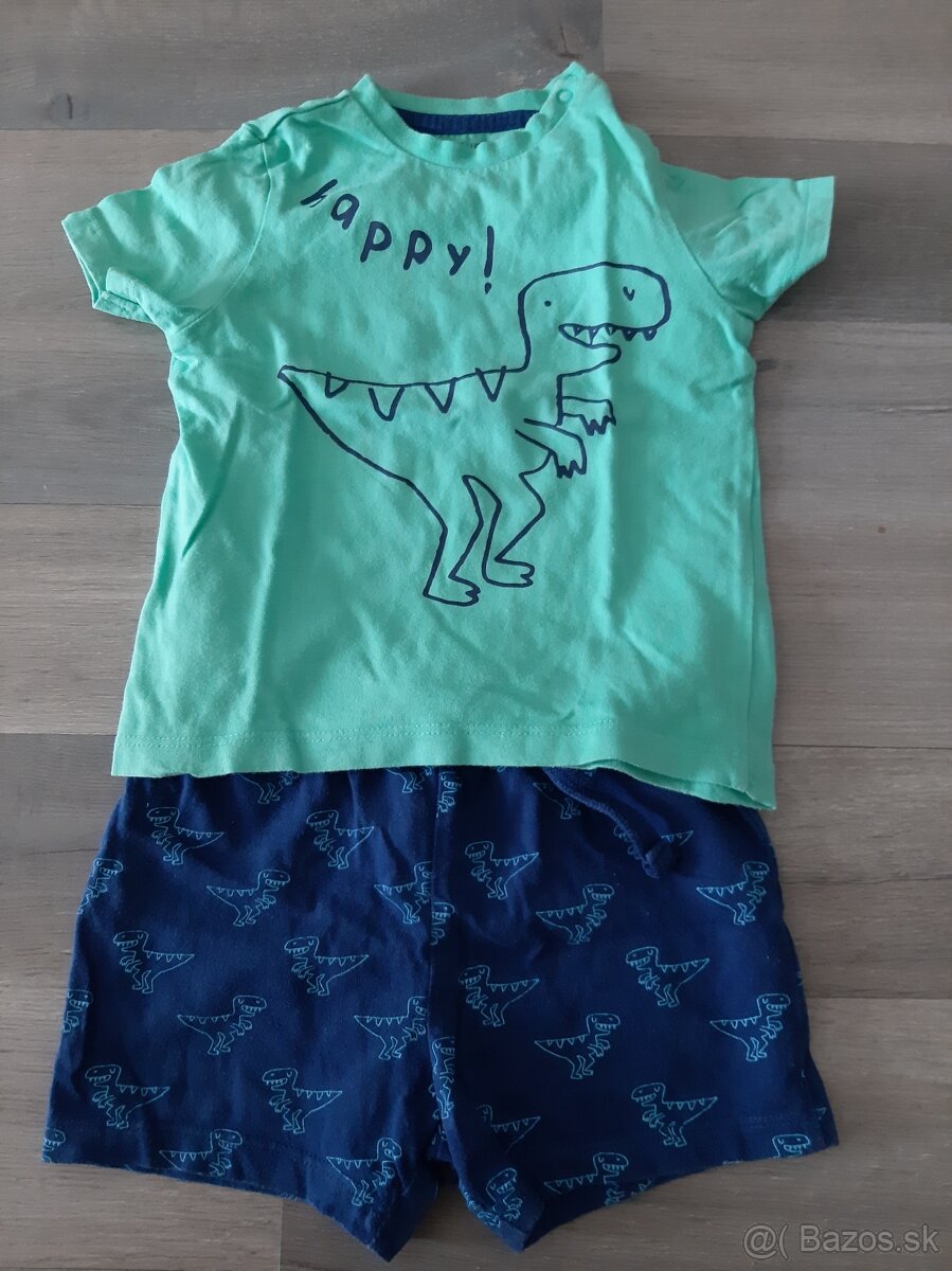 Letny set kratase & tricko v. 9-12 m - 3