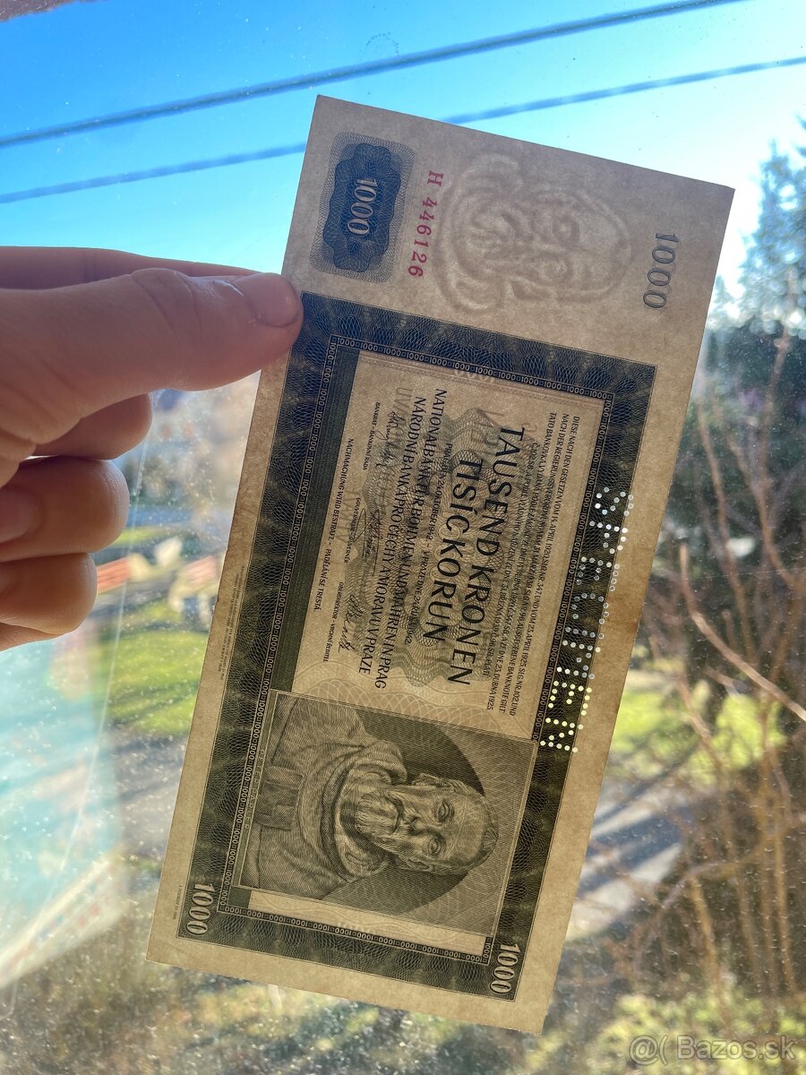 1000 korún protektorát - 3