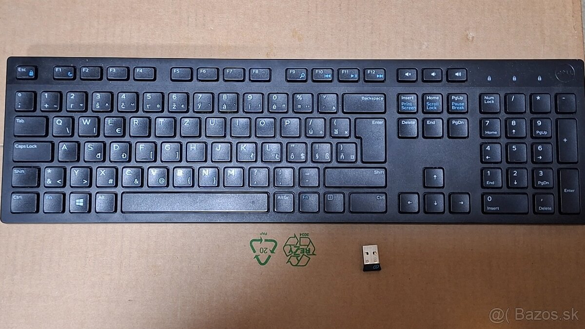 dell wireless bezdrotovy set klavesnica + mys - 3