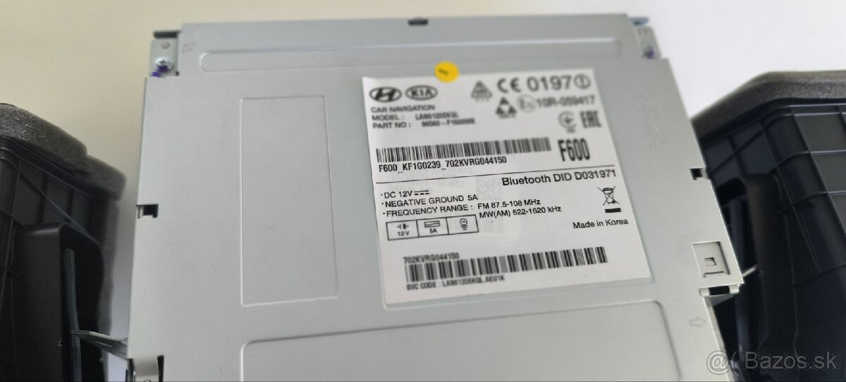 Original Kia Sportage multimedia radio - 3