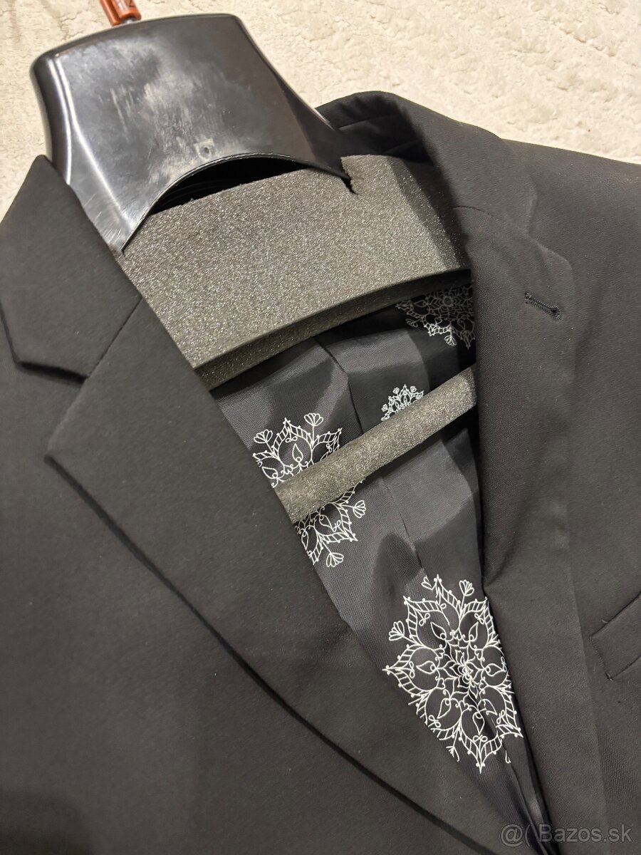Čierny Oblek Mika Rauta 50 - 3
