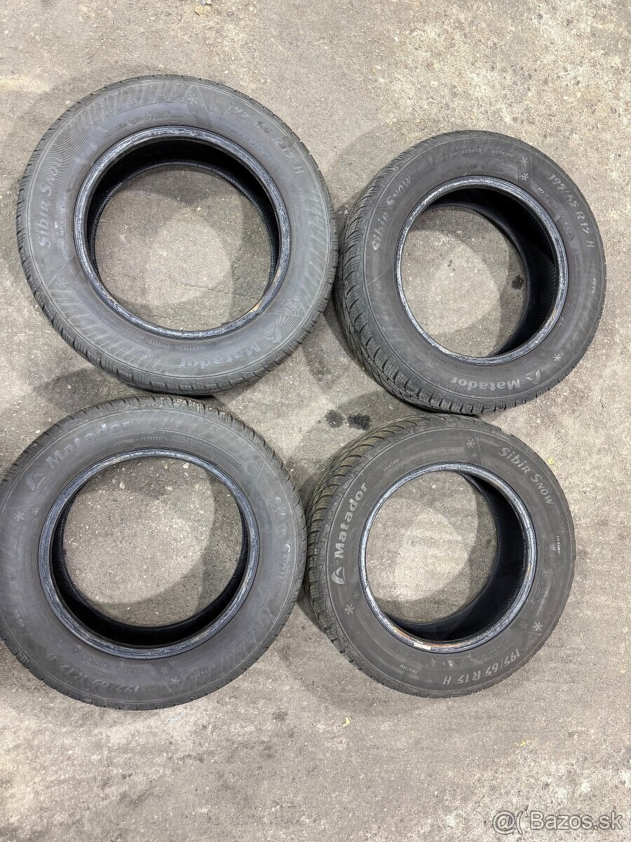 Zimné pneu.195/65 R15 Matador - 3