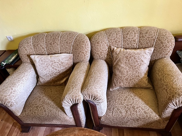 pohovka a kresla v štýle art deco - 3