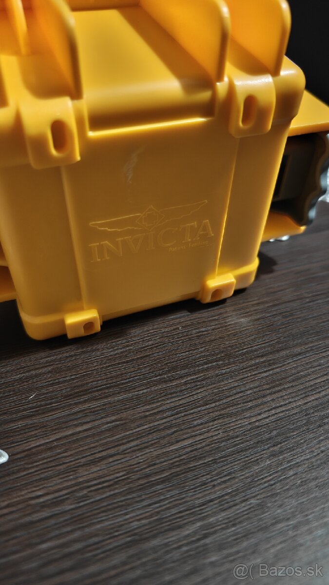 INVICTA Watch Box žltý - 1ks hodiniek - 3