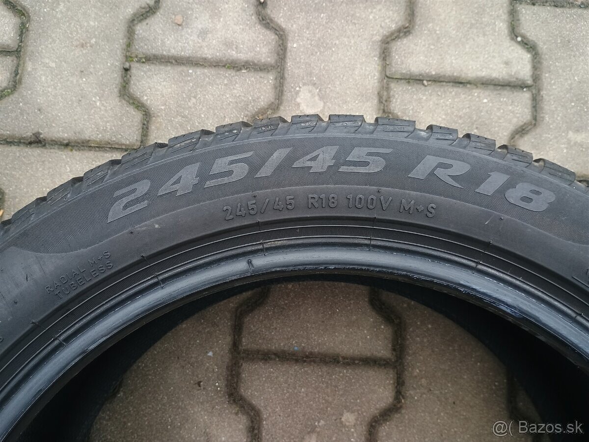 Zimné pneu Pirelli Sottozero 245/45 R18 XL - 3