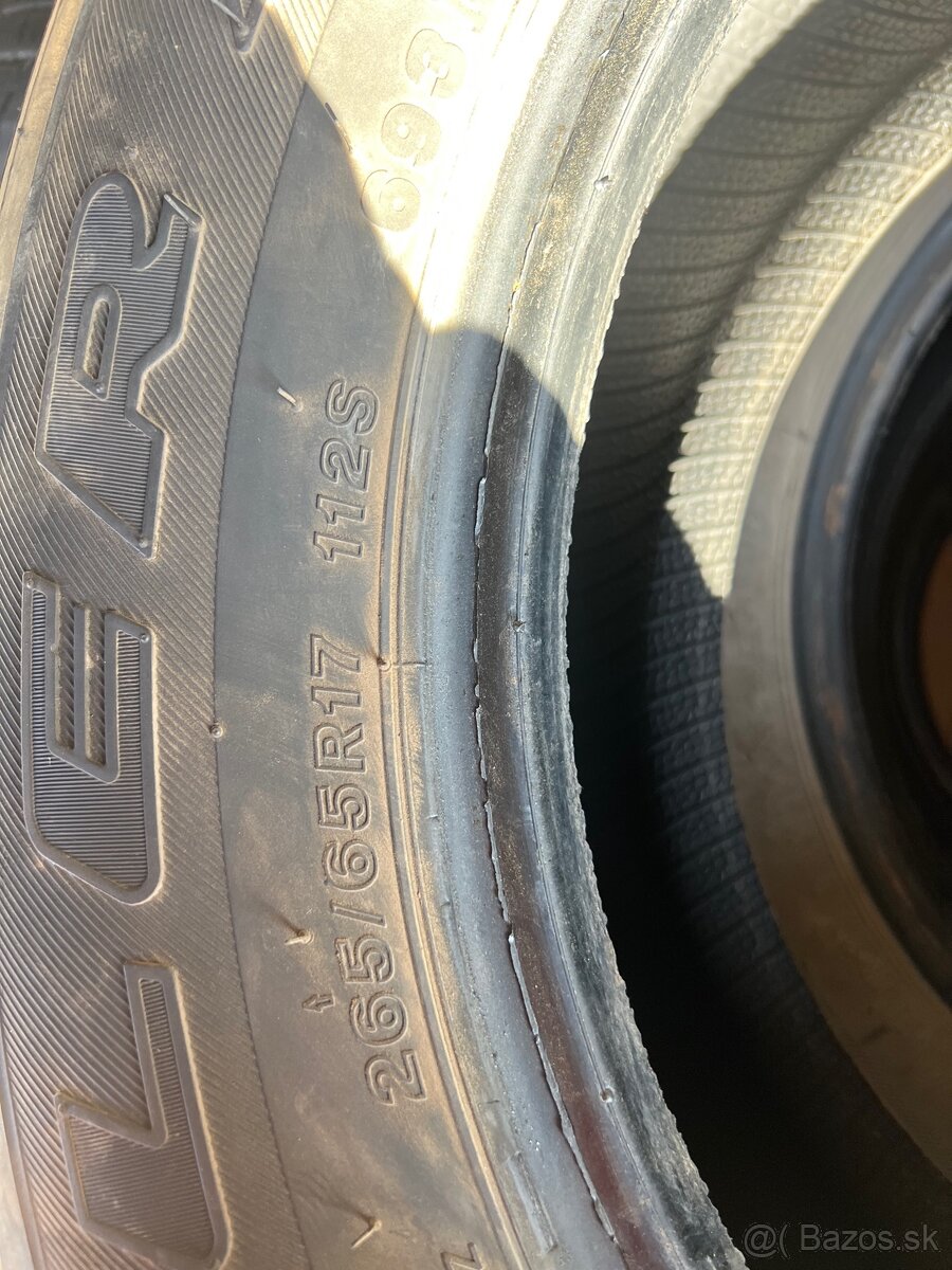 265/65 R17 112s A/T leto - 3