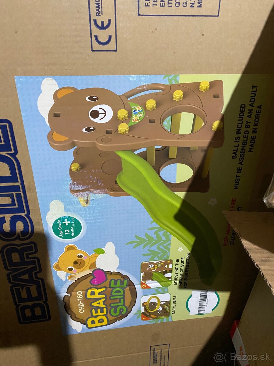 záhradná šmykľavka Teddy Bear - 3