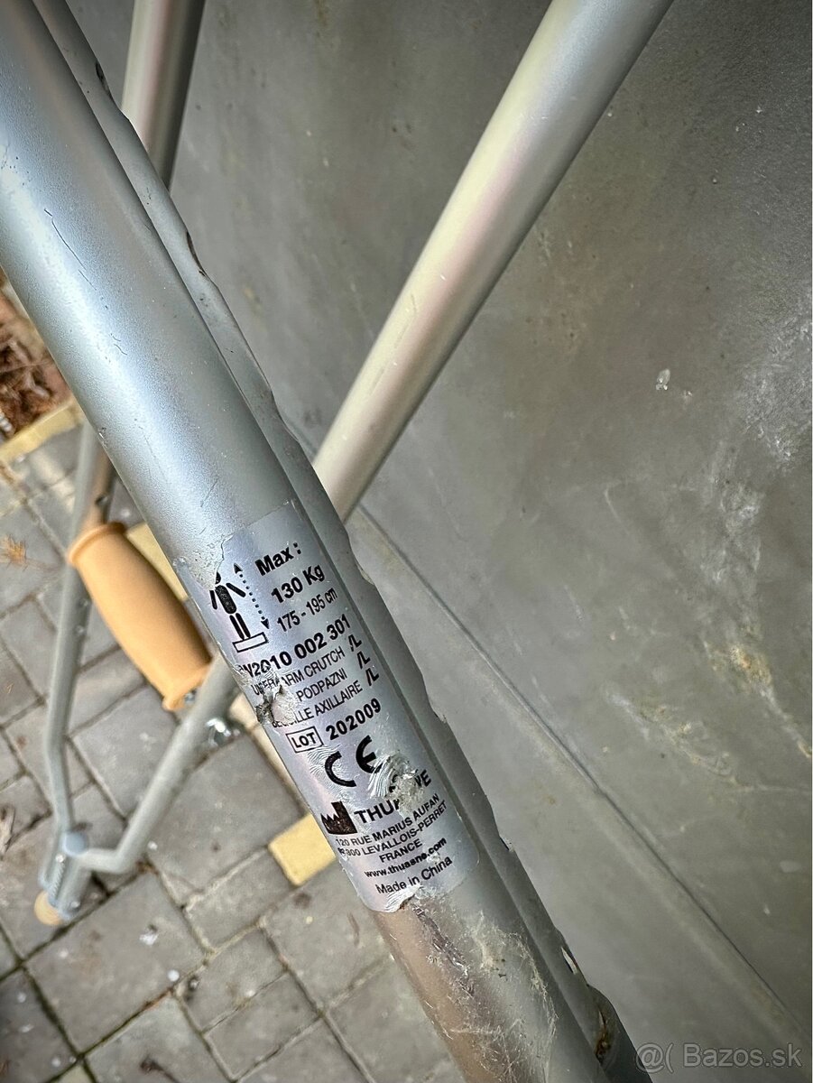 Predám barle, max 130 kg, 175-195 cm - 3