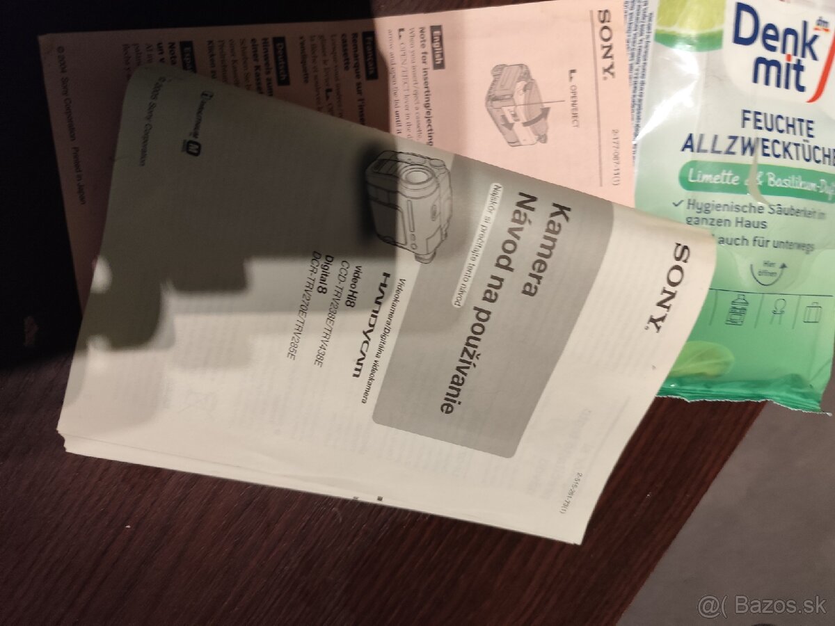 Retro Sony kamera Hi8 CCD-TRV238E - 3