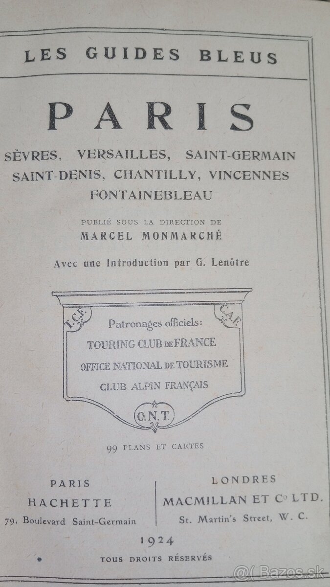 Paríž 1924 sprievodca. - 3