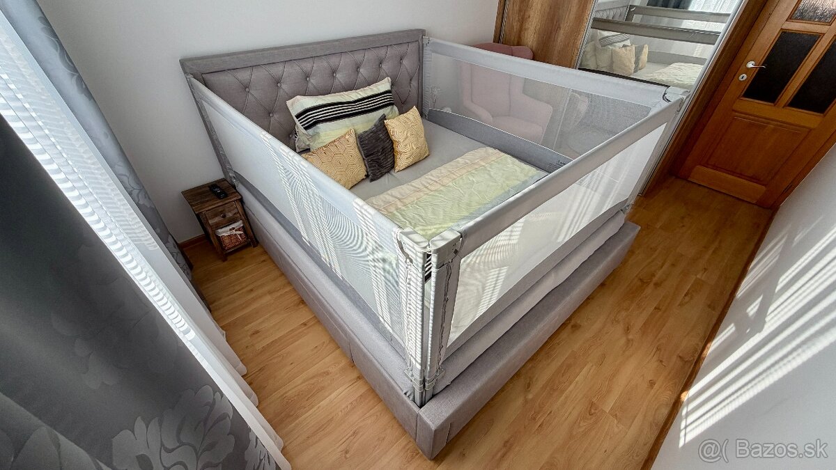 Detské zábrany na manželskú posteľ Monkey Mum - 3