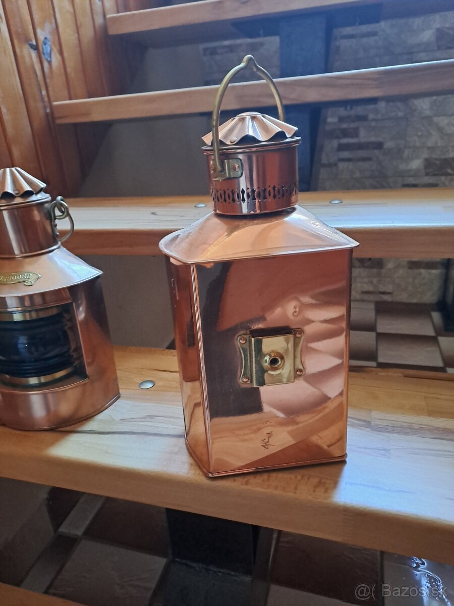 Medená lampa. - 3