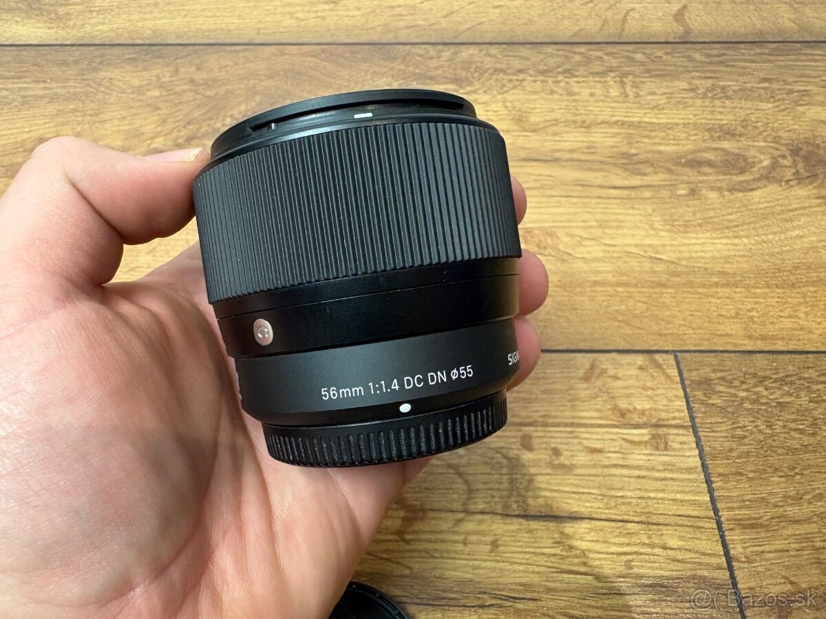 Sigma 56mm f/1.4 DC DN – objektív Micro 4/3 - 3