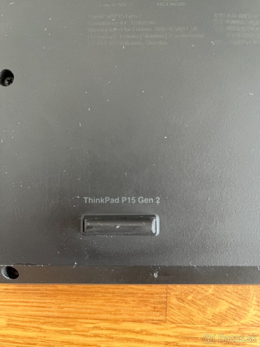 Lenovo ThinkPad P15 Gen 2 i9 / 32 GB RAM/ 6GB GPU - 3