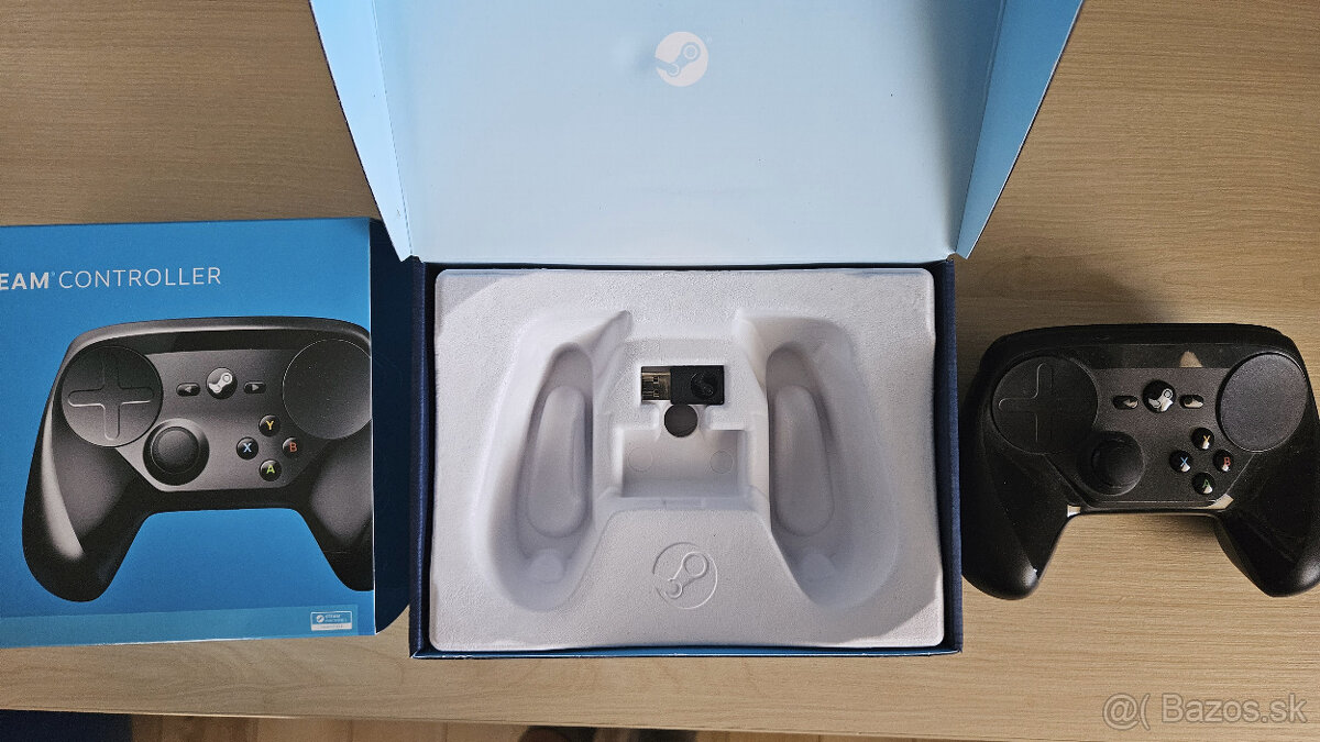 Steam Controller aj s donglom a krabicou - TOP stav - 3