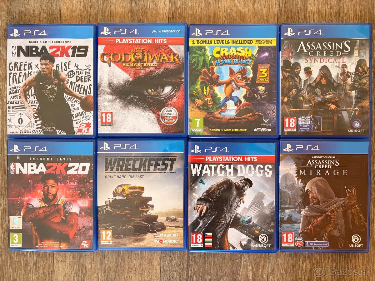 Predám hry na Playstation 4 PS4 - 3