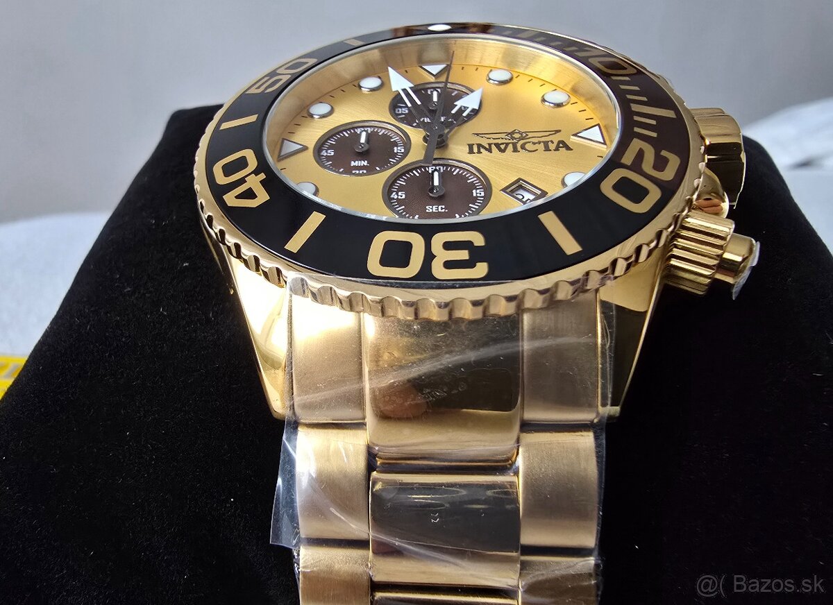 Invicta Grand Diver Gold-Brown - 3