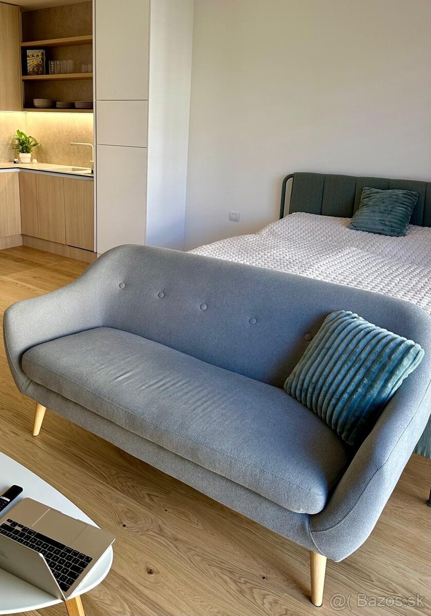 Sedacia súprava: dvojsedačka + kreslo + stolík - 3