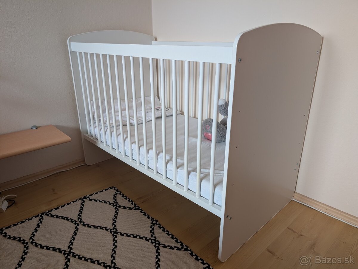 Detska postielka s prebalovacim pultom - 3