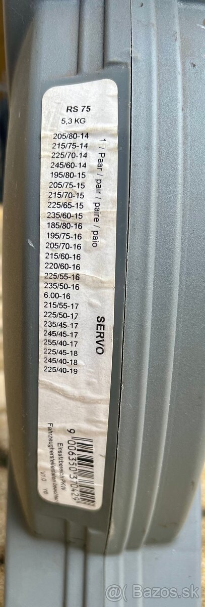 Snehové reťaze Pewag Servo RS 75 - 3