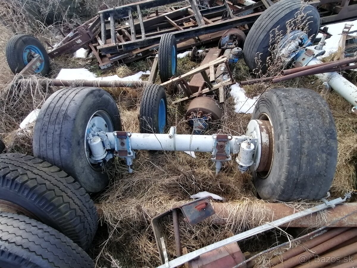 Predám os-nápravu s nosnosťou 9t - 3