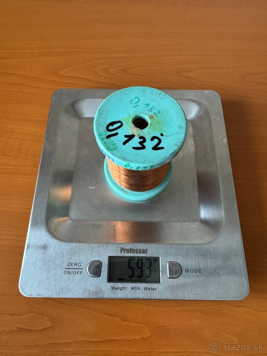 Medený drôt – rôzne priemery (0,12 až 0,2 mm) - 3