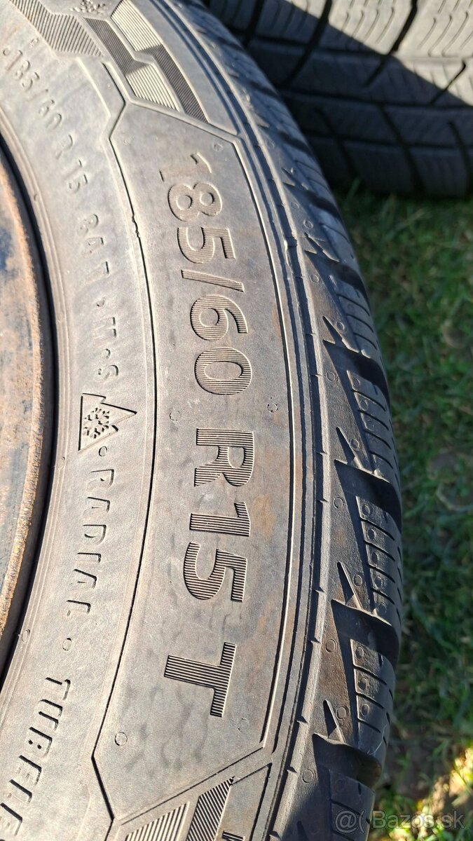 Zimné gumy 185/60/R15 T - 3