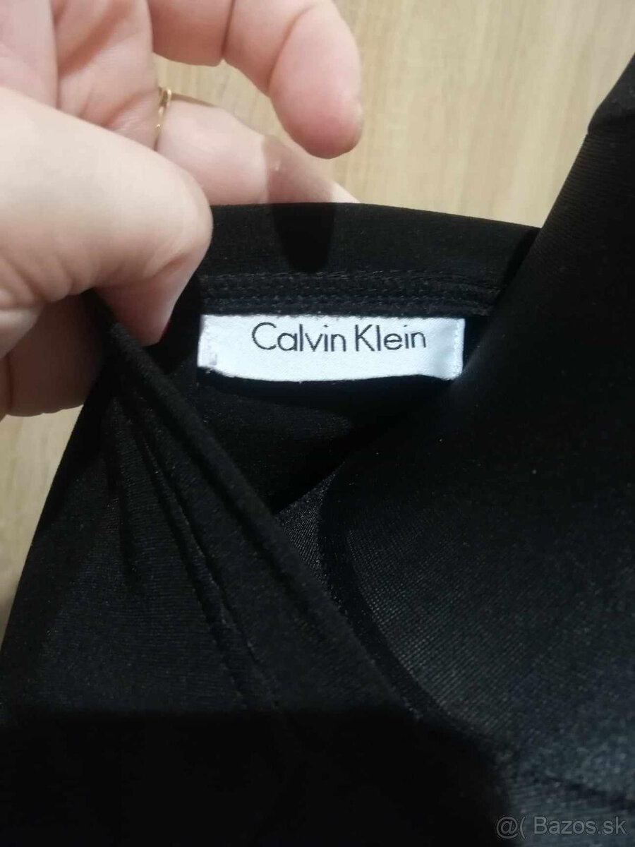 Calvin Klein – čierne šaty - 3