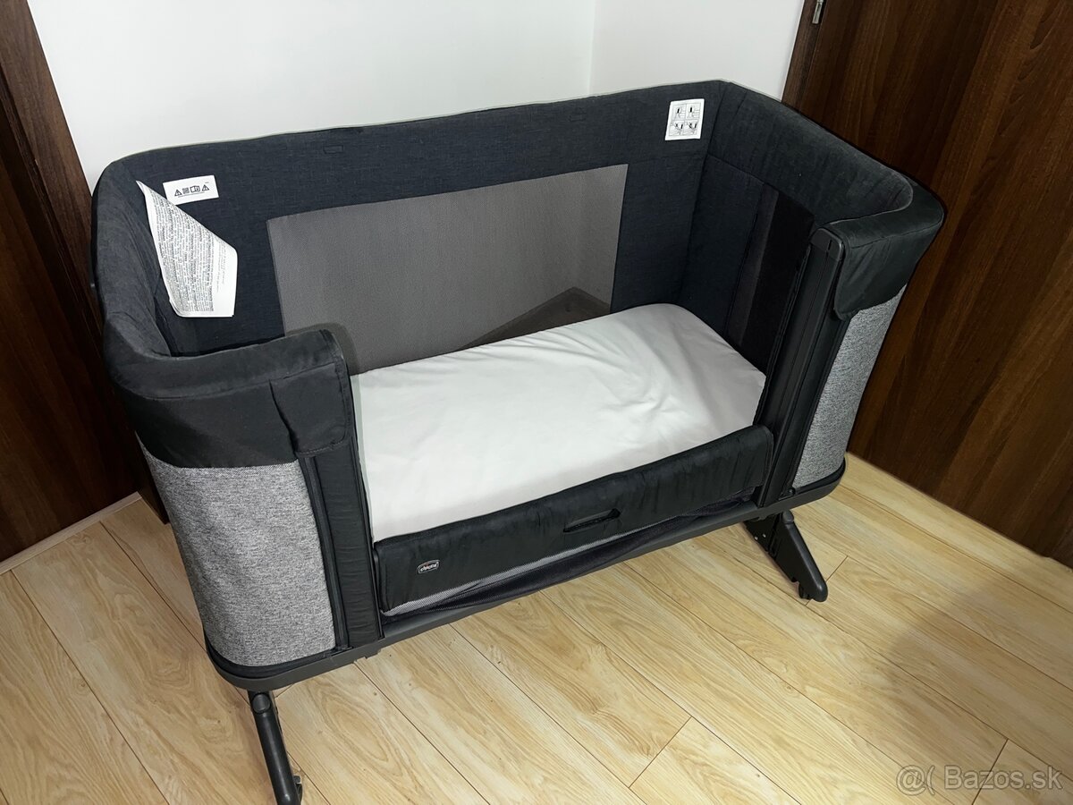 Chicco Postieľka Next2Me Forever - Rice - 3