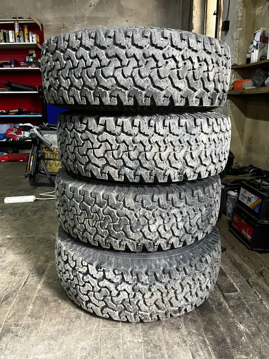 Predám bfgoodrich 31x10,5 r15