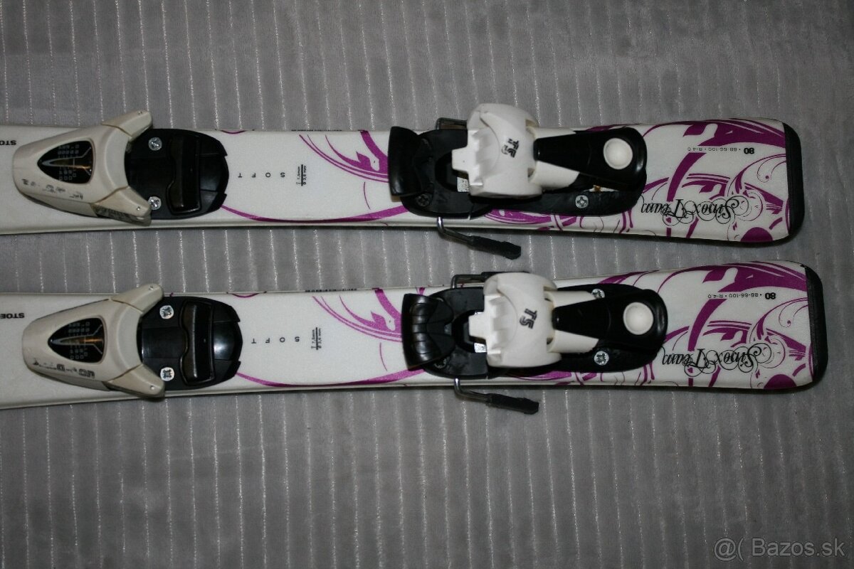 dievčenske švajčiarske lyže Stockli 80 cm - 3