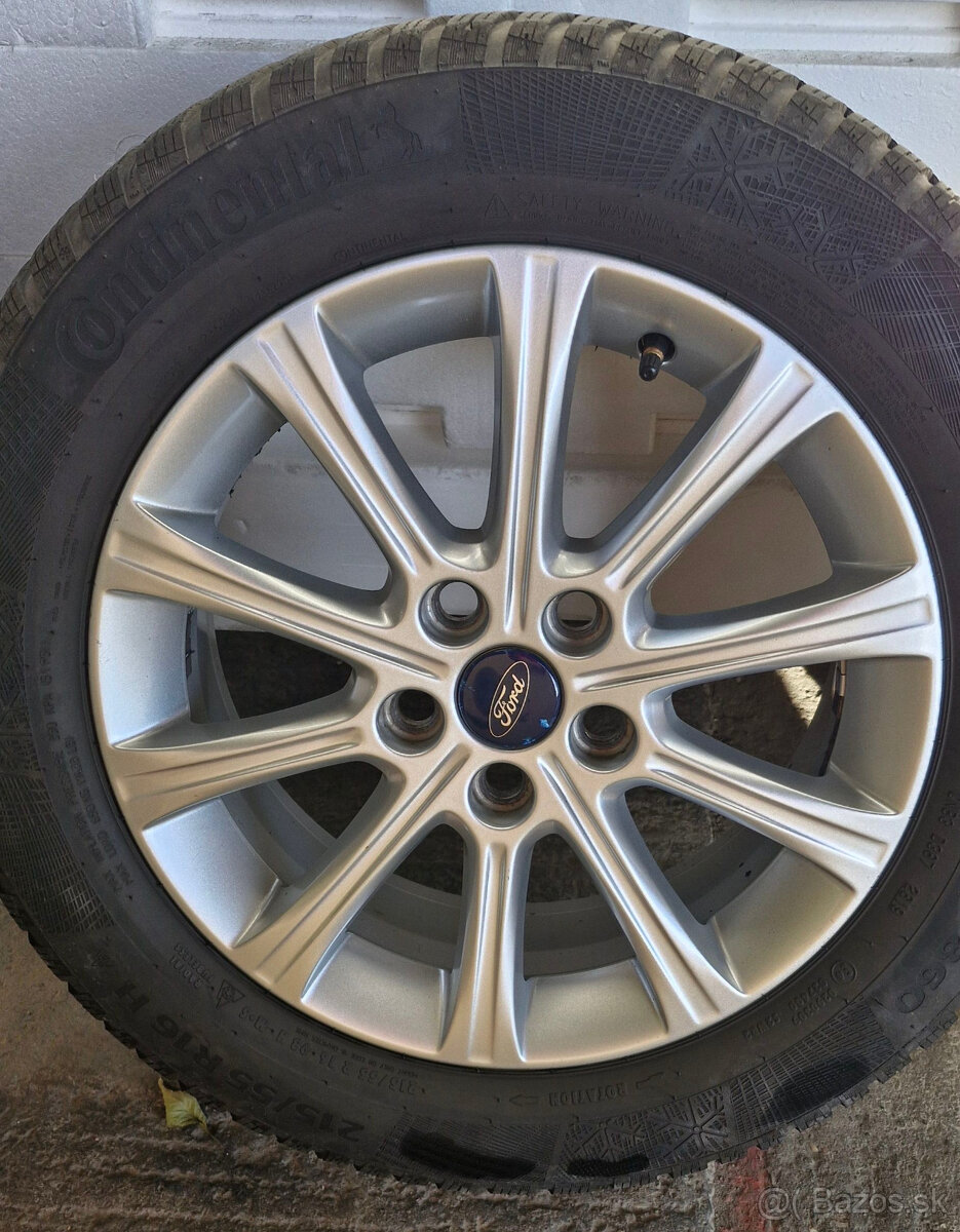 Ford zimne kolesa 215/55 R16 +TPMS Focus, Cmax; NR, PK, BA - 3
