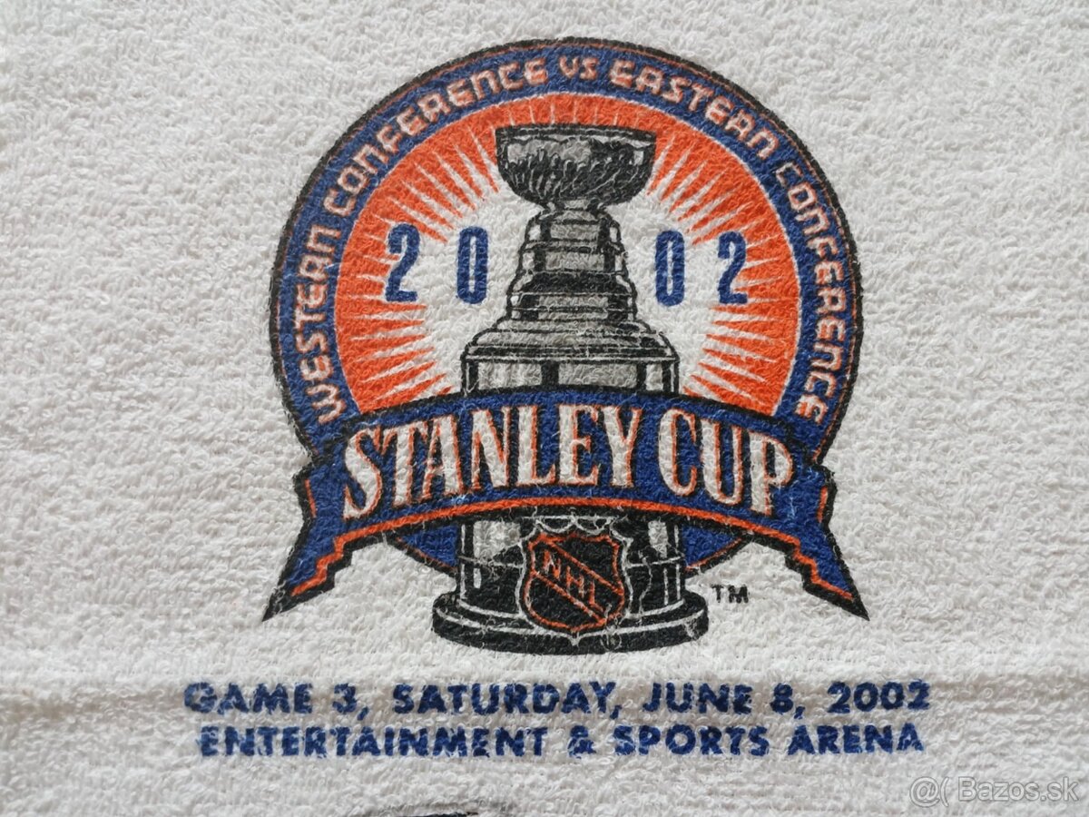 Hokejový uterák NHL Stanley cup 2002 - 3