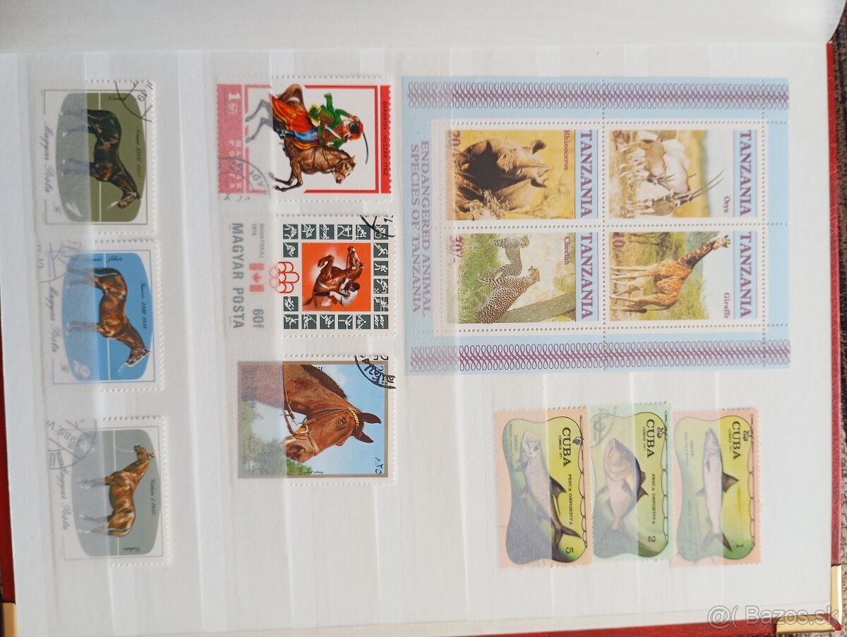 Album známok fauna a flóra. - 3