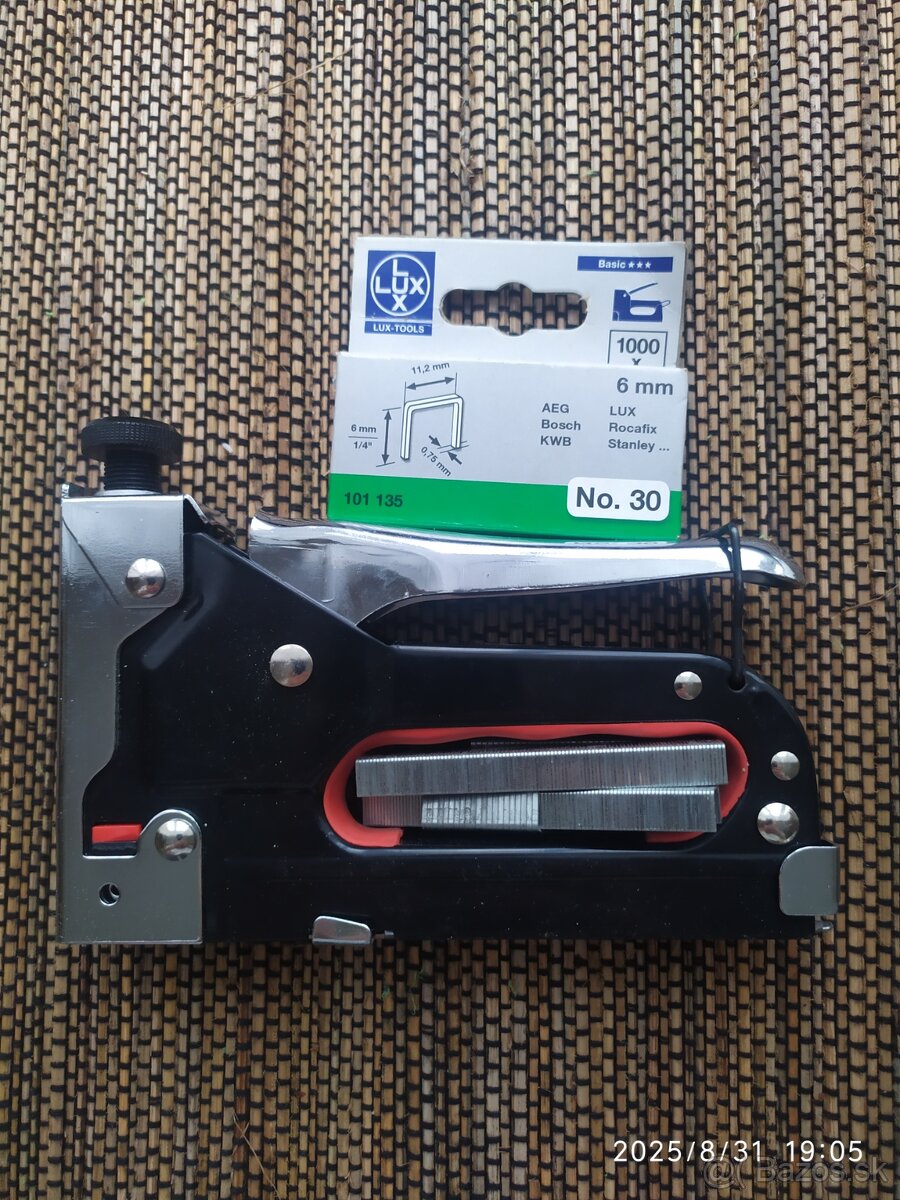 PREDÁM RUČNÝ SPONKOVAČ 6 - 14 MM - 3